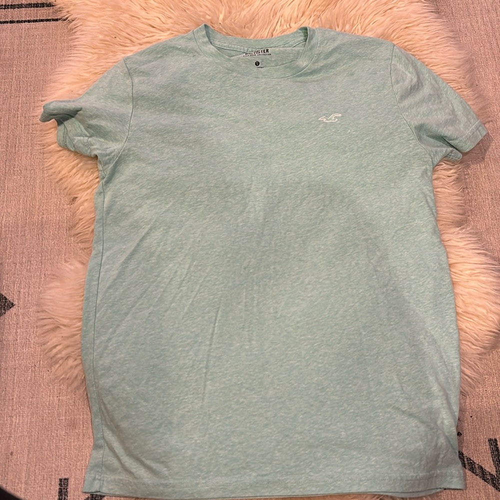 Hollister aqua green t-shirt